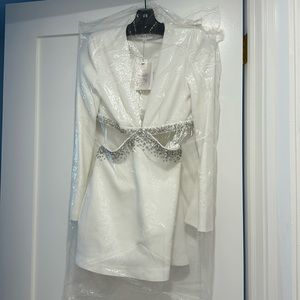 ALC Trina Dress white
